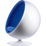 Ball Globe Chair with Cashmere Wool Upholstery