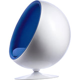 Ball Globe Chair with Cashmere Wool Upholstery