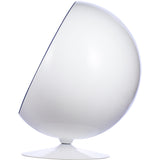 Ball Globe Chair with Cashmere Wool Upholstery