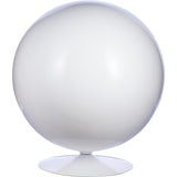 Ball Globe Chair with Cashmere Wool Upholstery
