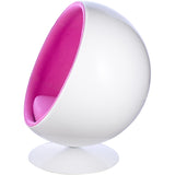 Ball Globe Chair with Cashmere Wool Upholstery