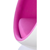 Ball Globe Chair with Cashmere Wool Upholstery