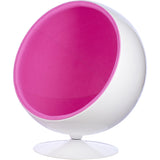 Ball Globe Chair with Cashmere Wool Upholstery