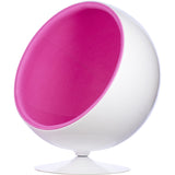 Ball Globe Chair with Cashmere Wool Upholstery