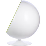 Ball Globe Chair with Cashmere Wool Upholstery