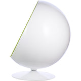 Ball Globe Chair with Cashmere Wool Upholstery