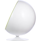 Ball Globe Chair with Cashmere Wool Upholstery