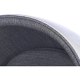 Ball Globe Chair with Cashmere Wool Upholstery