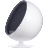 Ball Globe Chair with Cashmere Wool Upholstery