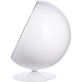 Ball Globe Chair with Cashmere Wool Upholstery