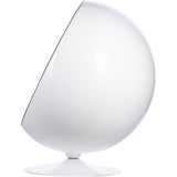 Ball Globe Chair with Cashmere Wool Upholstery