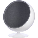 Ball Globe Chair with Cashmere Wool Upholstery