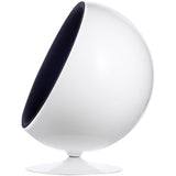 Ball Globe Chair with Cashmere Wool Upholstery