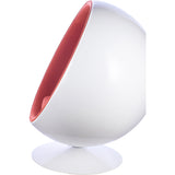 Ball Globe Chair with Cashmere Wool Upholstery