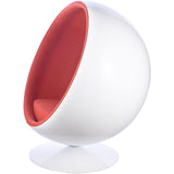 Ball Globe Chair with Cashmere Wool Upholstery