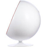 Ball Globe Chair with Cashmere Wool Upholstery