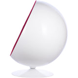Ball Globe Chair with Cashmere Wool Upholstery