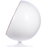 Ball Globe Chair with Cashmere Wool Upholstery