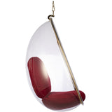 Hanging Egg Bubble Chair In Gold Finish
