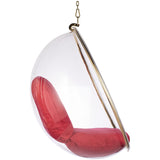 Hanging Bubble Chair In Gold Finish