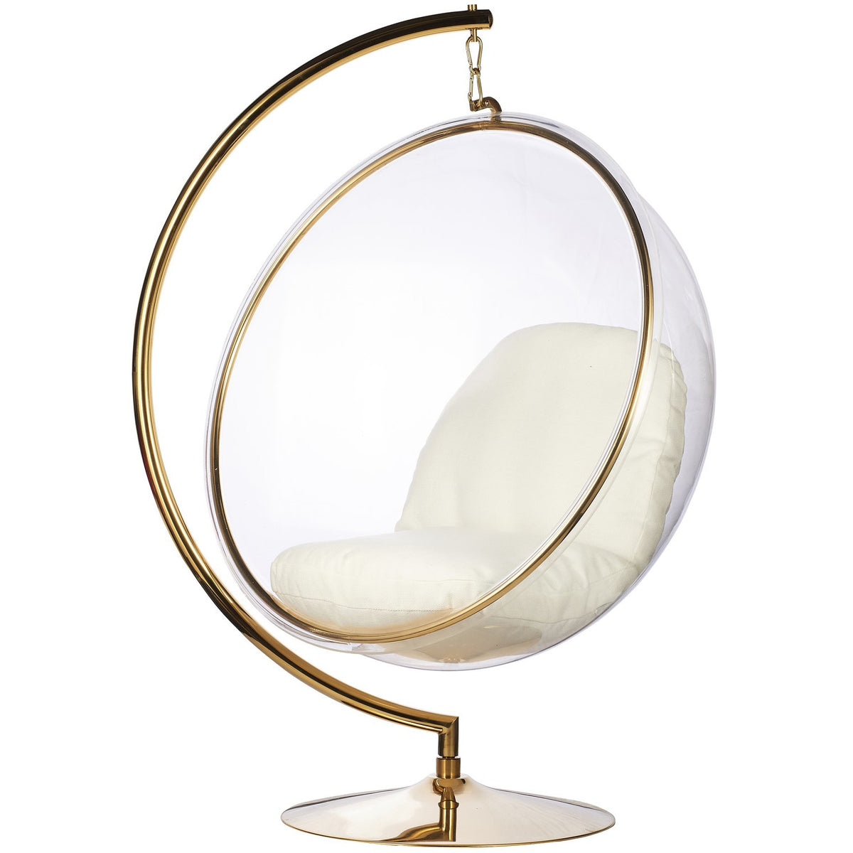 Gold bubble chair new arrivals