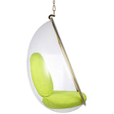 Hanging Egg Bubble Chair In Gold Finish