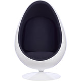 Pod Ball Chair with Cashmere Wool Upholstery