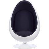 Pod Ball Chair with Cashmere Wool Upholstery